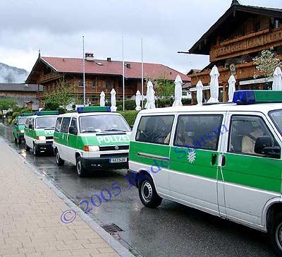 Bilderberg 2005 - policja